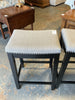 Grey Counter Height Stool (Pair)
