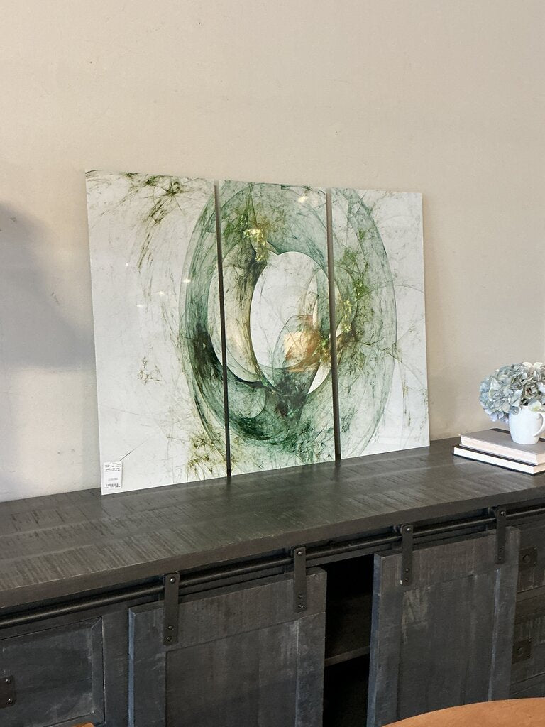 Metal Triptych Art