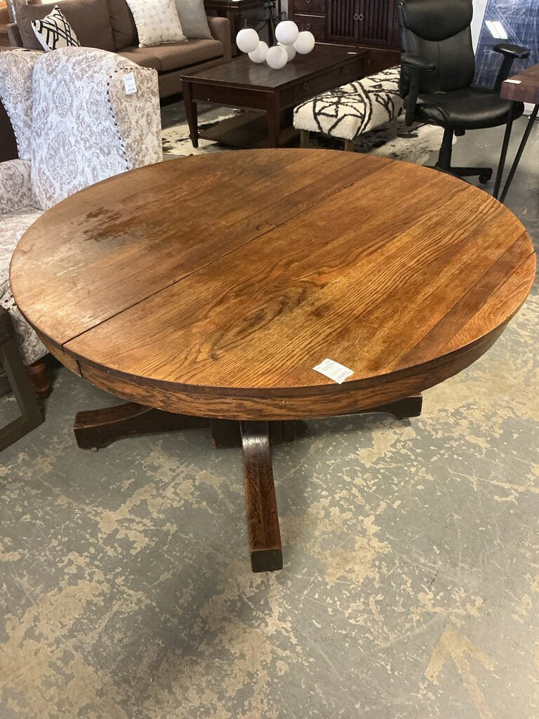 Antique Round Dining Table- 48" Wide