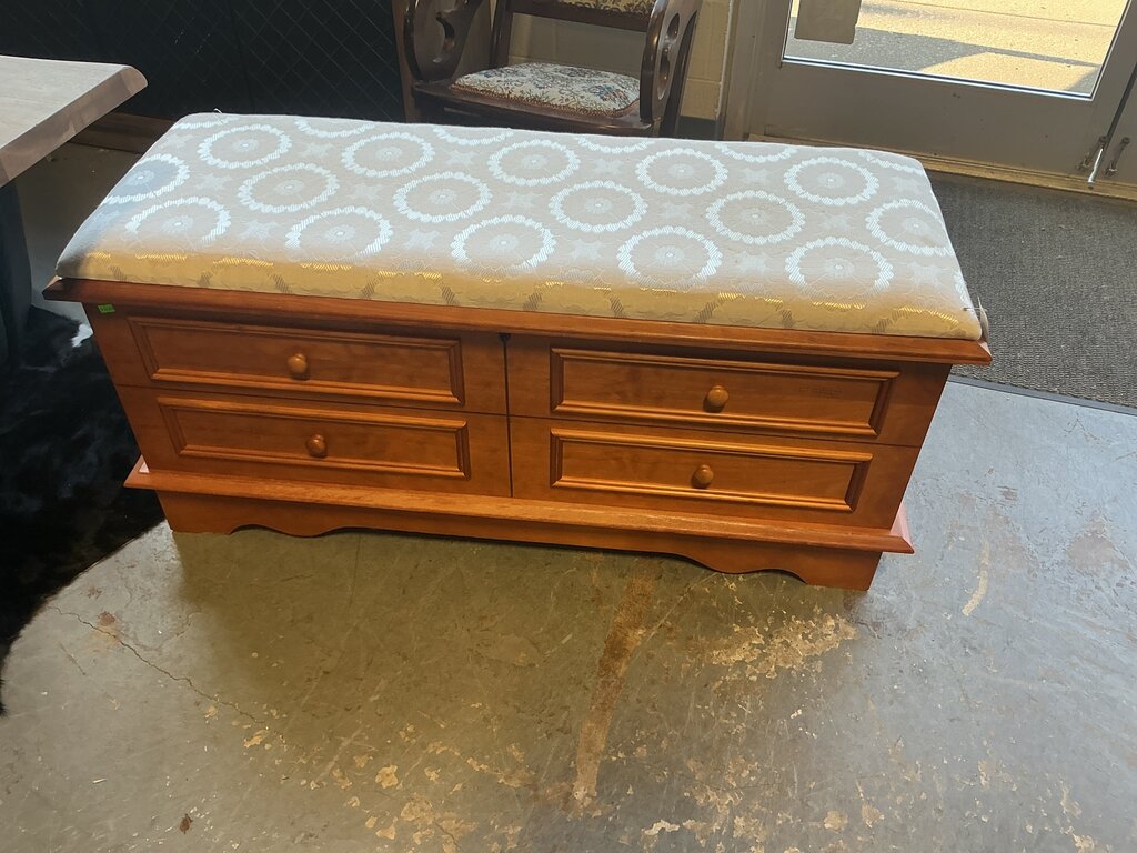 Upholstered Cedar Chest