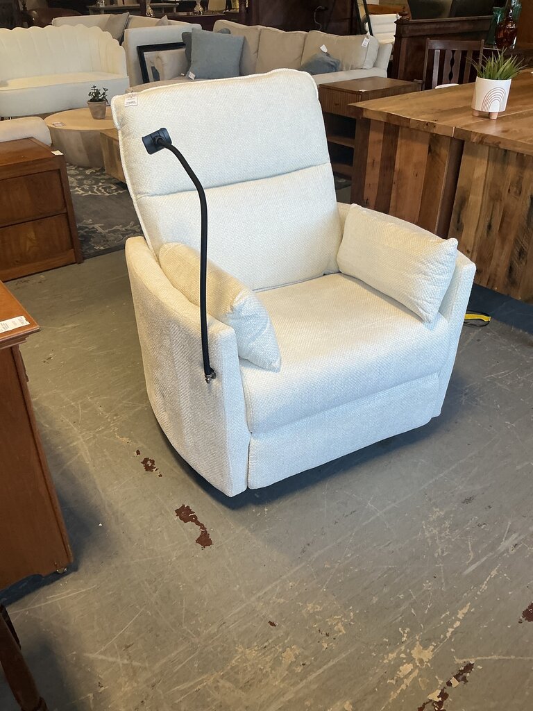 Archibald 38" Power Rocking Swivel Nursery Recliner w/ USB
