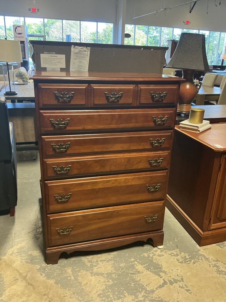 Country Squire Dark Wood Chest of Drawers