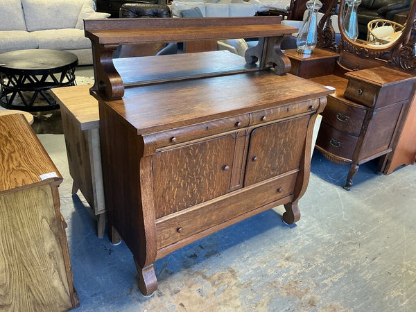 Vintage TIger Oak Buffet