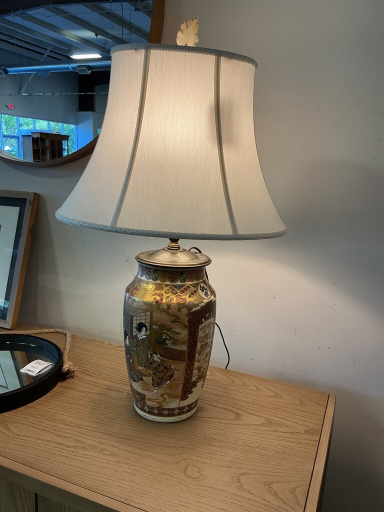 Asian Ceramic Lamp