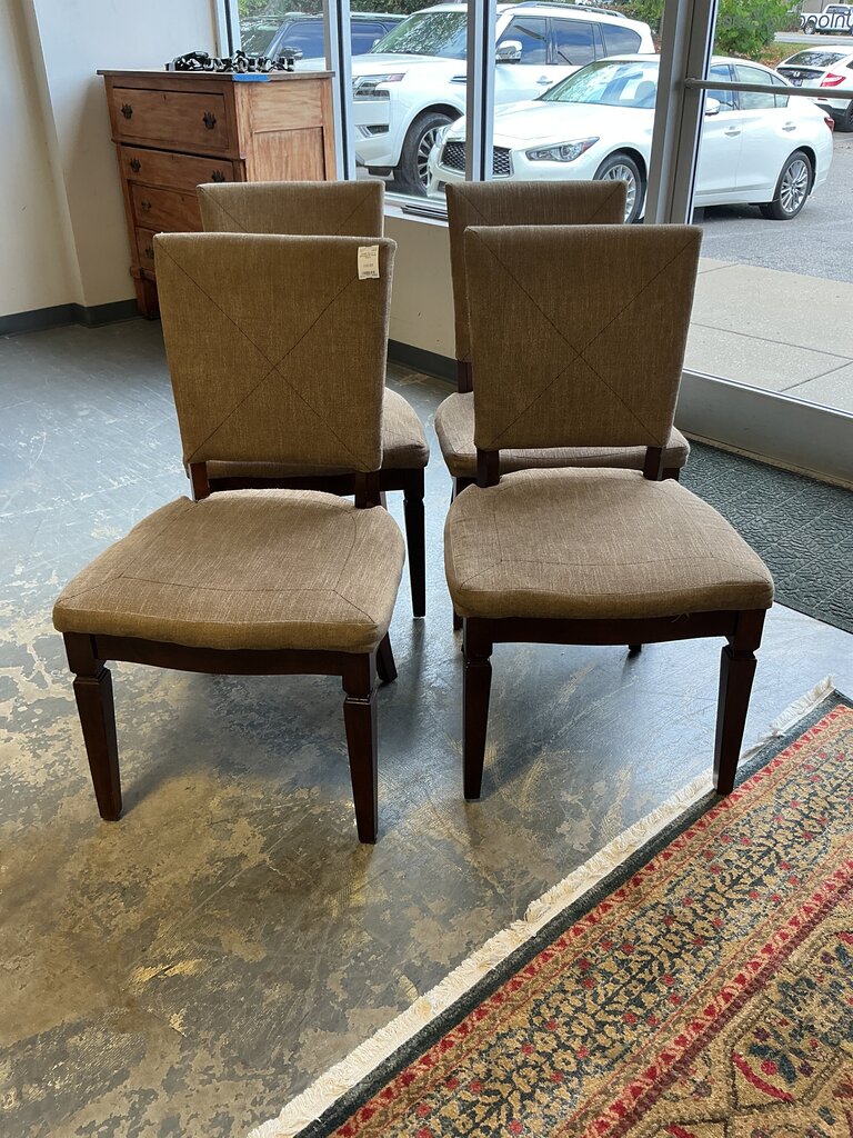 Set of 4 Upholstered Dining Chairs