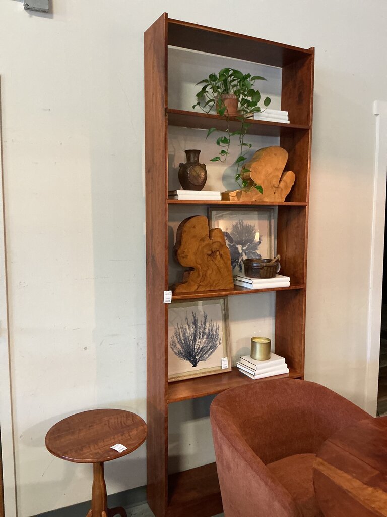 Tall Wooden Book Shelf