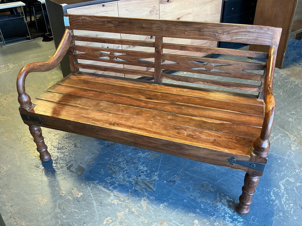 Teak Bench (54.25"W)