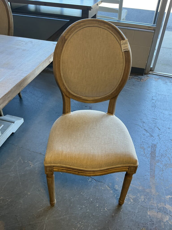 Mango wood Upsholstered Dining Chair (Set of 6)