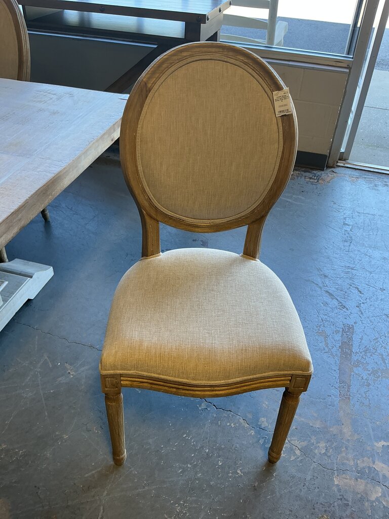 Mango wood Upsholstered Dining Chair (Set of 6)