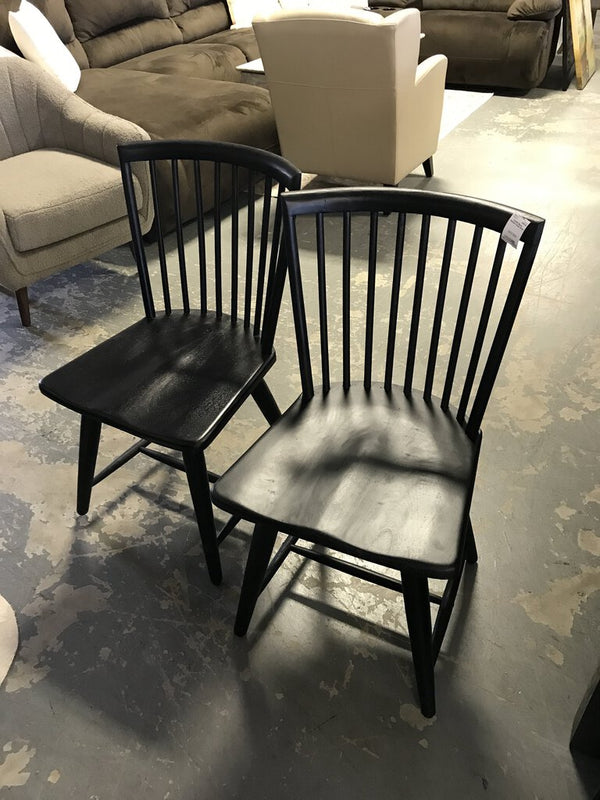 Black Windsor Chair (Pair)